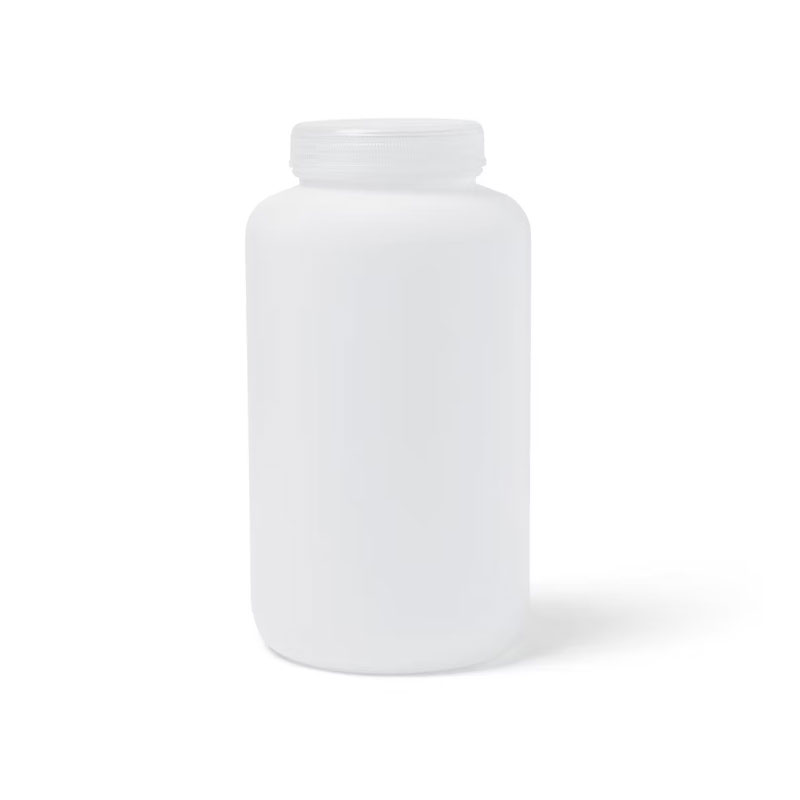 Reagent Bottle (Wide Mouth), HDPE, Natural